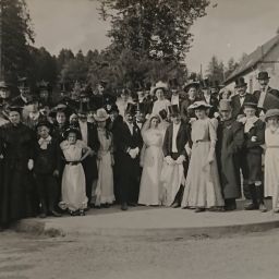Mariés inconnus 1900 à Bagnoles-de-l'Orne (61)