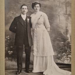 Mariés inconnus 1900 à Paris (75)