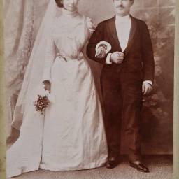Mariés inconnus 1900 à Paris (75)
