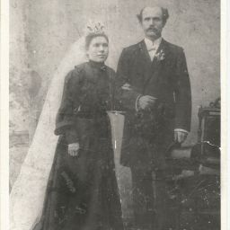 Jacques BINZEN et Marie Louise BARBARAS 1903 à Sarreguemines (57)