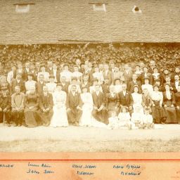 Emile MERILLON et Jeanne DREUX 1908 à Nouan-sur-Loire (41)