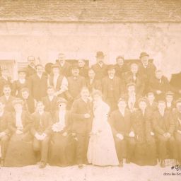 Mariés inconnus 1908 à Loisail (61)