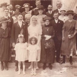 Inconnu et Marie 1908 à Écouché (61)
