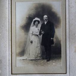 Mariés inconnus 1910