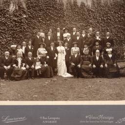 Mariés inconnus 1910 à dans le Maine-et-Loire (49)