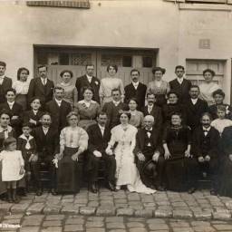 Mariés inconnus 1910