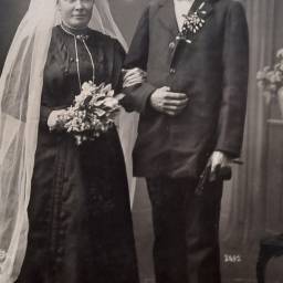 Mariés inconnus 1910 à Oberbronn (67)