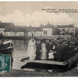 Mariés inconnus 1911 à Monéteau (89)