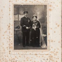 Eugène CAMELOT et Marie LEJUEZ 1912 à Équeurdreville (50)