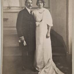 Ernest GESSON et Georgette FORTIER 1913 à Neuilly-sur-Marne (93)