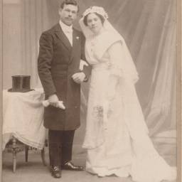 Georges DESSOLY et Aline DUPONT 1914 à Molinghem (62)