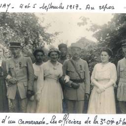 Mariés inconnus le 09/04/1917 à Andernay (55)