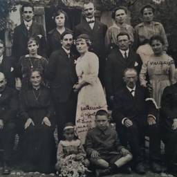 Léon Pierre JULIEN et Florentine Catherine GREPPAT 1919 à Romagnieu (38)