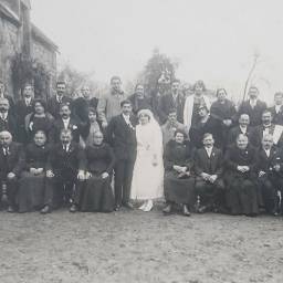 Mariés inconnus 1920