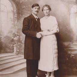 Henri VILETTE et Zoé MACHU le 04/05/1920 à Quiévy (59)