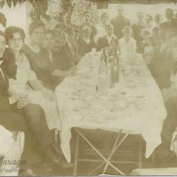 Alphonse LAURENT et Yvonne JOSÉ 1920 à Nanterre (92)