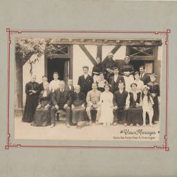 Mariés inconnus 1920 à dans l'Indre-et-Loire (37)