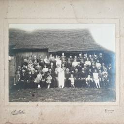 Mariés inconnus 1920 à Louhans (71)