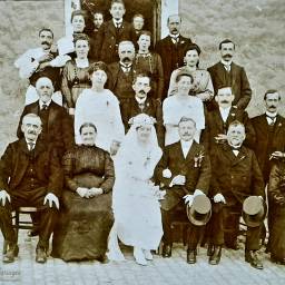 Joseph BRUNNER et Anne BLASER 1921 à Kehlen (Luxembourg)