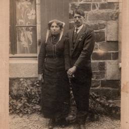 Mariés inconnus 1922 à Lannion (22)