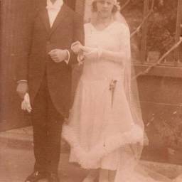 Georges VILETTE et Clémence CARON le 08/11/1924 à Montigny-en-Ostrevent (59)