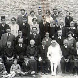 Mariés inconnus 1925 à dans l'Aisne (02)