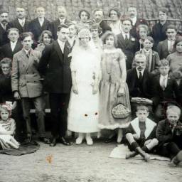 Désiré CARON et Michelle GAUDRÉ 1925 à Contes (62)