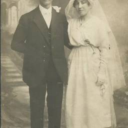 Mariés inconnus 1925