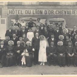 Mariés inconnus 1925 à Torcé-en-Vallée (72)