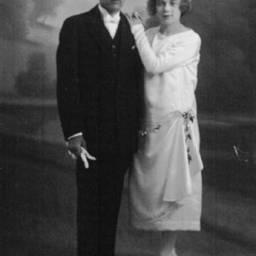 Eugène BOSSIS et Germaine SANTERRE 1925 à Saint-Brévin-les-Pins (44)