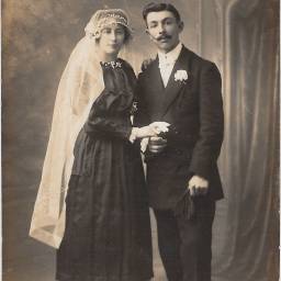 Mariés inconnus 1925
