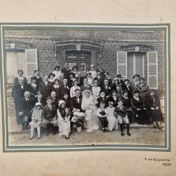 Mariés inconnus 1925 à Méru (60)
