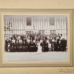 Mariés inconnus 1925 à Vitry-le-François (51)