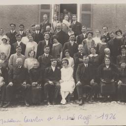 André ROGI et Jeanne Madeleine GUERBER le 05/03/1926 à Vroncourt-la-Côté (52)