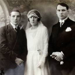 Raphaël LÉNÉ et Mireille SOULAS 1929 à Coinces (45)