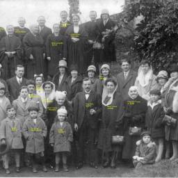 Yves BLÉAS et Jeanne Yvonne CORRE 1929 à Landivisiau (29)
