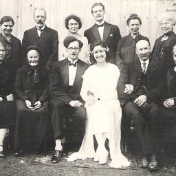 Georges SALLÉ et Lucette BERGERON 1929 à Grenois (58)