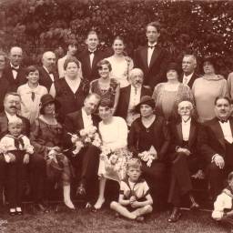 Albert LECLERCQ et Simone BOCQUILLON 1929 à Templeuve (59)