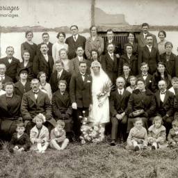 Maurice BELLÊTRE et Suzanne Cécile Marcelle FOULDRIN 1929 à Berneval-le-Grand (76)