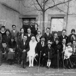 Auguste AUFAUVRE et Julienne GROBOILLOT le 04/06/1929 à Commentry (03)