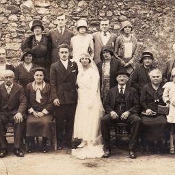 Jean BARON et Amélie CUCURON 1930 à Bertren (65)