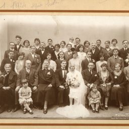 Paul CAMUS et Blanche VAUQUOIS 1930 à Nanterre (92)