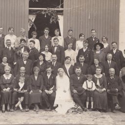 Louis FRESSENCOURT et Charlotte SAUVAGE 1931 à Ancienville (02)