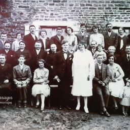 André Roger Jean LEPRINCE et Germaine Augustine Victorine DEROUET 1931 à Montilly-sur-Noireau (61)