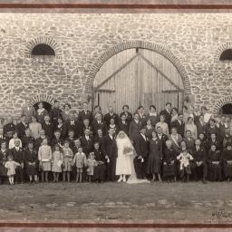 Marcel ADAM et Maria BELLET 1932 à Marcillé-la-Ville (53)