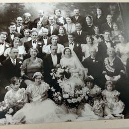 Albert GAUTHIER et Claire JOSÉ 1934 à Nanterre (92)