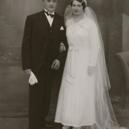 Albert Anatole THOMAS et Lucienne Fernande COVIN le 04/09/1938 à Verdelot (77)