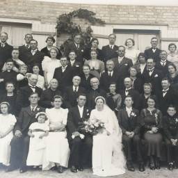 René Léopold MARY et Aimée Sidonie Marie Reine OLETTE 1938 à Alincourt (08)