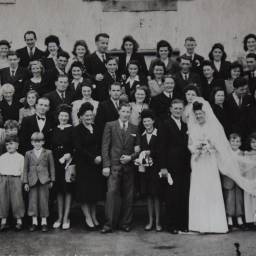 Mariés inconnus 1945 à Plouhinec (56)