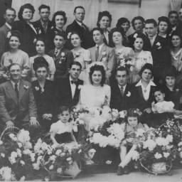 Charles BOUBINET et Raymonde BERTHOU 1945